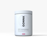 GONNA D.O1 Carb and Electrolyte Drink Mix, Dragonfruit, 32g of carbs per scoop, front of pack